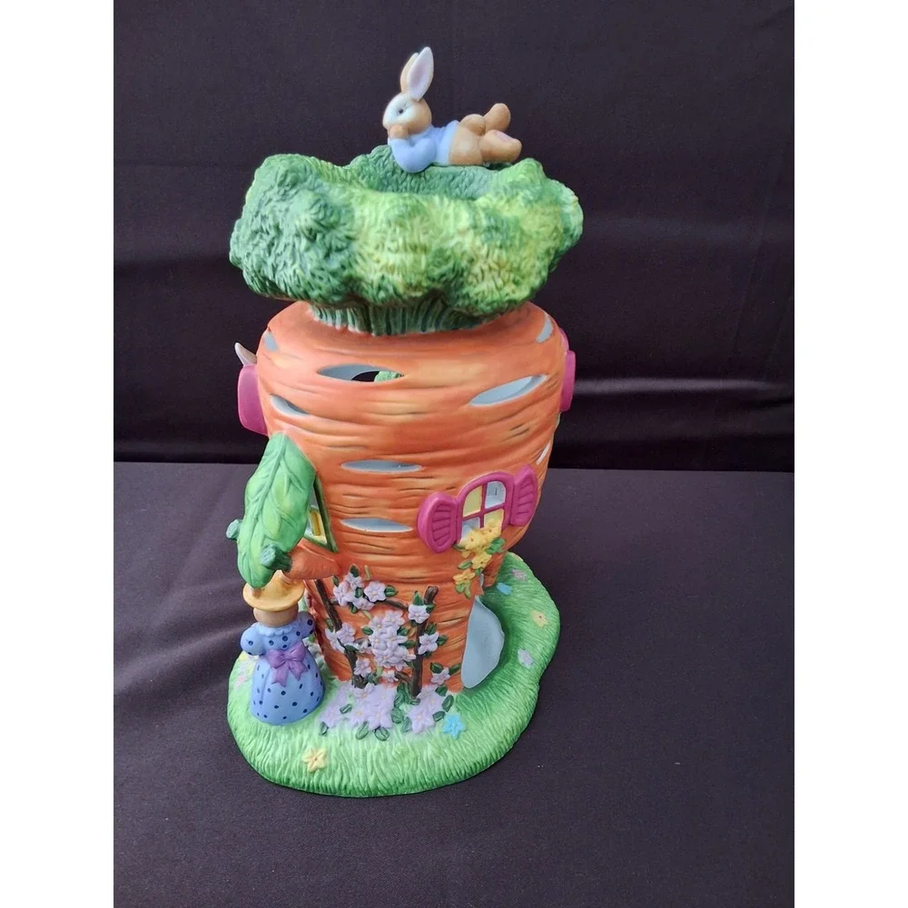 PartyLite Carrot House Tealight Candle Holder. Retired NEW Open Box! - Picture 5 of 13